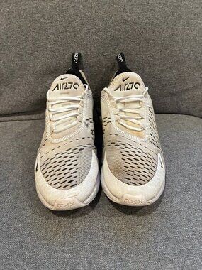 Women's White & Black Running Shoes / Sneakers — Size 9